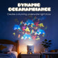 🌊✨ Proiector de Valuri Oceanice – Aurore Rotative, Lumină Reglabilă și Reîncărcabil (cu/opțional difuzor Bluetooth) – Decor de Vis pentru Dormitor! 🎁🌙