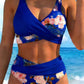 👙Bikini pentru femei, cu talie înaltă și imprimeu🏖️🌊