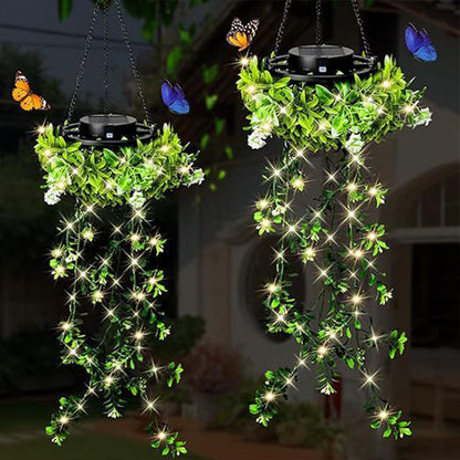 ☘️Lampa suspendată de tip „milan” alimentată cu energie solară✨