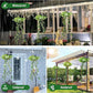 ☘️Lampa suspendată de tip „milan” alimentată cu energie solară✨