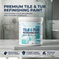 Set premium de vopsele pentru renovarea plăcilor ceramice și a căzilor de baie