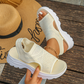 👡 Sandale Femei cu Platformă din Plasă Respirabilă – Confort Toată Ziua