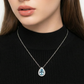 💎✨ Colier Elegant cu Picătură Albastră – O Notă de Raffinament pentru Ținuta Ta! 👗💙