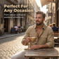 Cămașă casual pentru bărbați, cu mâneci lungi și buzunare