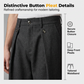 Pantaloni de costum pentru bărbați, croială lejeră, picior drept