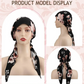 👒 REDUCERE DE 50% PENTRU O PERIOADĂ LIMITATĂ! ✨ Eșarfă turban pentru femei cu imprimeu floral, deja legată – moale, elastică, versatilă 🌸