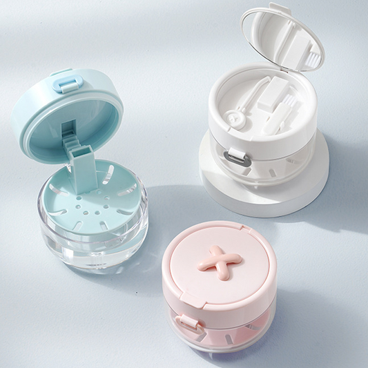 ✨ Husă de depozitare „all-in-one” pentru aparat dentar / proteză dentară / retainer ✨