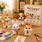 🏆Ofertă limitată: reducere de 49 %🧵✨Set de manualități cu animale 3D mici din mărgele