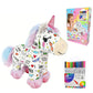 Set de jucărie de pluș „Unicorn de colorat” – fă-o singur🦄✨️