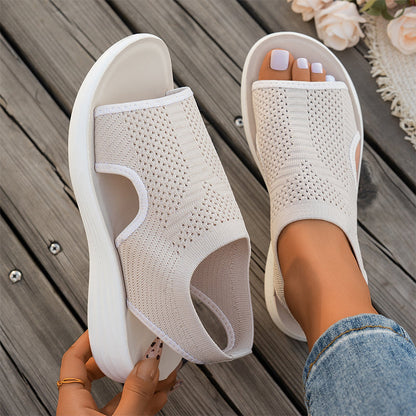 👡Sandale cu platformă pentru femei, vară, degete deschise✨☀️Rămâi răcoroasă și stilată toată ziua