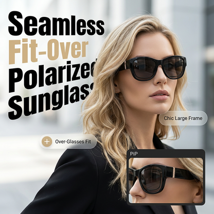 🕶️ Prémium Polarizált Napszemüveg – Szemüveg Fölé Hordható | UV400 Védelem