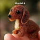 🎨🐶 Set de asamblare 3D cu mărgele colorate în formă de cățeluș – 50% REDUCERE! Mărgele colorate, design 3D, distracție creativă pentru mici și mari. 🔥✨