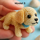 🎨🐶 Set de asamblare 3D cu mărgele colorate în formă de cățeluș – 50% REDUCERE! Mărgele colorate, design 3D, distracție creativă pentru mici și mari. 🔥✨