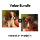 🎨🐶 Set de asamblare 3D cu mărgele colorate în formă de cățeluș – 50% REDUCERE! Mărgele colorate, design 3D, distracție creativă pentru mici și mari. 🔥✨