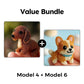 🎨🐶 Set de asamblare 3D cu mărgele colorate în formă de cățeluș – 50% REDUCERE! Mărgele colorate, design 3D, distracție creativă pentru mici și mari. 🔥✨