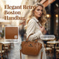 👜 Geantă Boston Elegantă Stil Retro, Multifuncțională – Stil Clasic, Potrivită Orice Ocazie