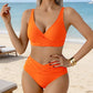 👙 Elegáns és gyönyörű, keresztráncos kialakítású bikini szett