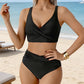 👙 Elegáns és gyönyörű, keresztráncos kialakítású bikini szett
