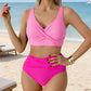 👙 Elegáns és gyönyörű, keresztráncos kialakítású bikini szett