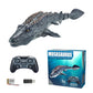 Jucărie de înot Mosasaurus cu telecomandă de 2,4 GHz și funcție de pulverizare