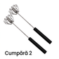 🔥Ofertă specială pentru ultimele trei zile: cumpără 1 și primești 2 gratis！！🔥🥚 Bătător Oua Manual Inox: Semiautomat, Eficient!
