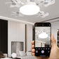 🌀50% REDUCERE ACUM! 💡 Ventilator cu soclu E27 – Ventilator LED silențios 2-în-1 cu telecomandă – Răcoare și lumină într-un singur produs 🏠