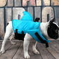 🦈🐶 Vestă de salvare reglabilă pentru câini în formă de rechin – Cățelul tău va arăta „fin-tastic”!