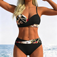 👙Mintás formáló hatású kétrészes bikini –🌊A szigeti nyaralás elengedhetetlen kellékei💕
