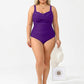 💝✨  Κλασικό ολόσωμο μαγιό για γυναίκες, μεγάλα μεγέθη