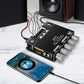 🎵🔊 2.1-csatornás Bluetooth-hangerősítő modul –📶 100 W RMS, mélynyomó-kimenet, Aux/USB ✨