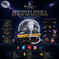 🌌 USB-s csillagprojektor lámpa – 13 cserélhető filmkoronggal és hajlékony nyakkal – tökéletes a hálószobába 💫✨