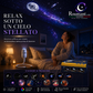 🌌 USB-s csillagprojektor lámpa – 13 cserélhető filmkoronggal és hajlékony nyakkal – tökéletes a hálószobába 💫✨