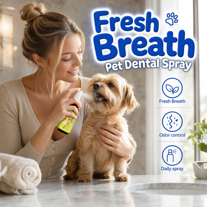 Szájfrissítő spray háziállatoknak