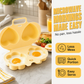 🍳 Mikrózható tojássütő forma‑virág és szív alakok, gyors tiszta reggeli gyerekeknek és felnőtteknek