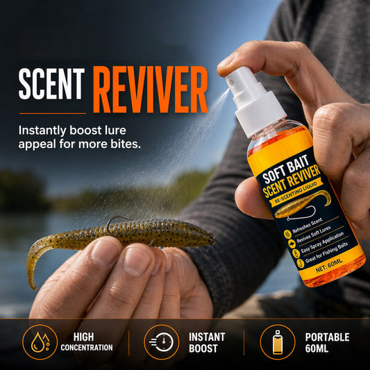 🎣✨ Spray a lágy csalik illatának fokozására –🐟 Magas koncentrációjú illatfelfrissítő horgászcsalikhoz 🏆