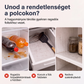 Vízálló hűtőszekrény polcbetétek