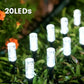 🌙 Napenergiával működő kerti díszvilágítás – talajba szúrható lámpa