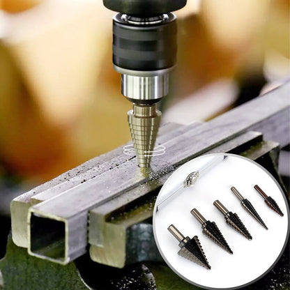 🔧Pagoda alakú fúrókészlet alumínium tárolótokkal