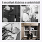 Többfunkciós gyermekbiztos hűtőszekrényzár