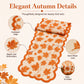 🍁 50% kedvezmény! 🍽️ Maple Leaf Lace asztalterítő-készlet – asztalfutó és szalvéták, őszi hangulat ✨
